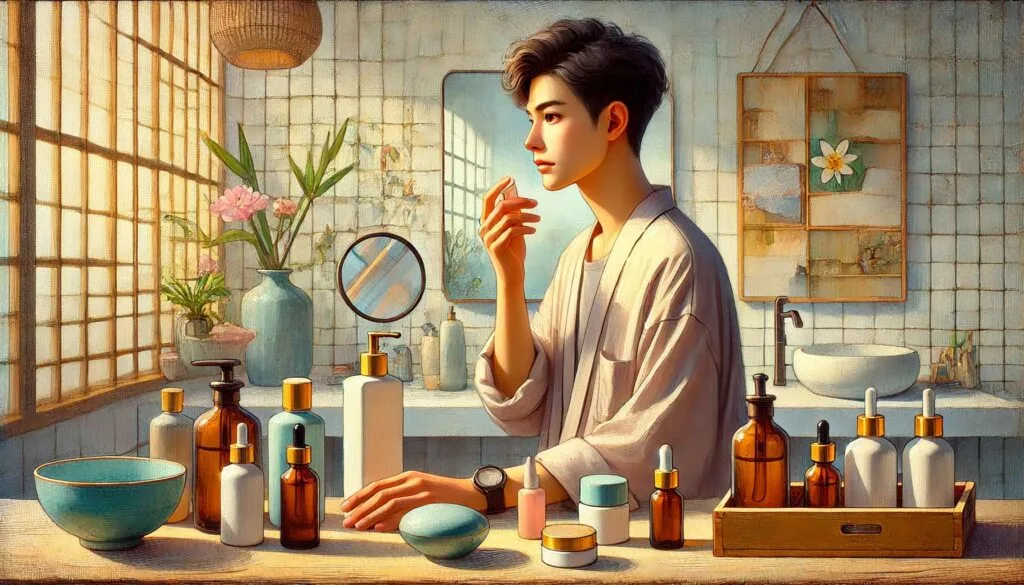 Your own japanese skin care routine