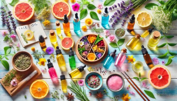 japanese face oil table