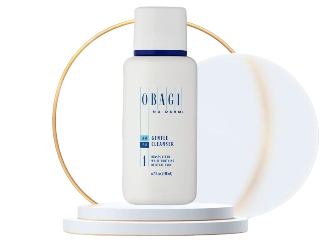 medical nu derm gentle face cleanser for normal to dry snsitive