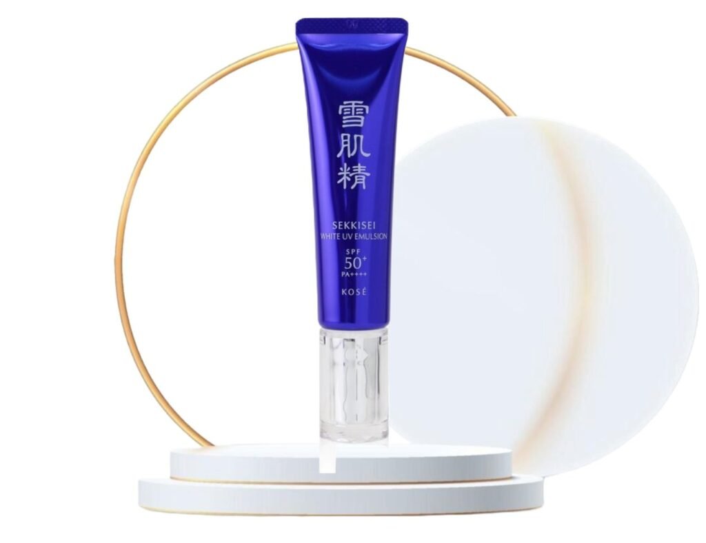 sekkisei herbal uv defense gel for face broad spectrum spf40