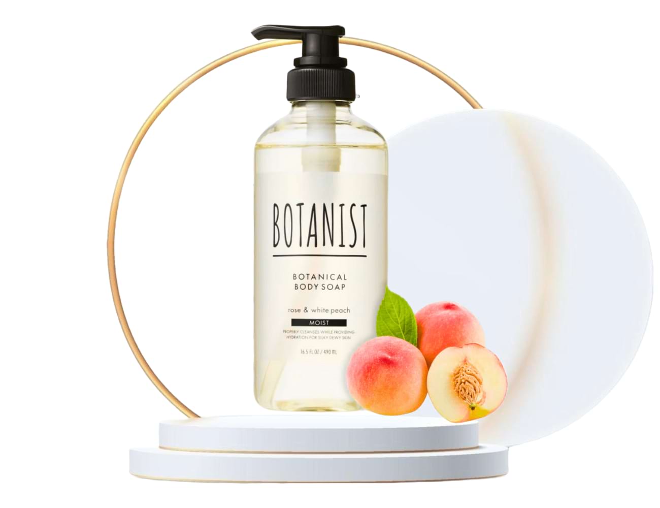 Botanist Rose & White Peach Moisturizing Body Wash