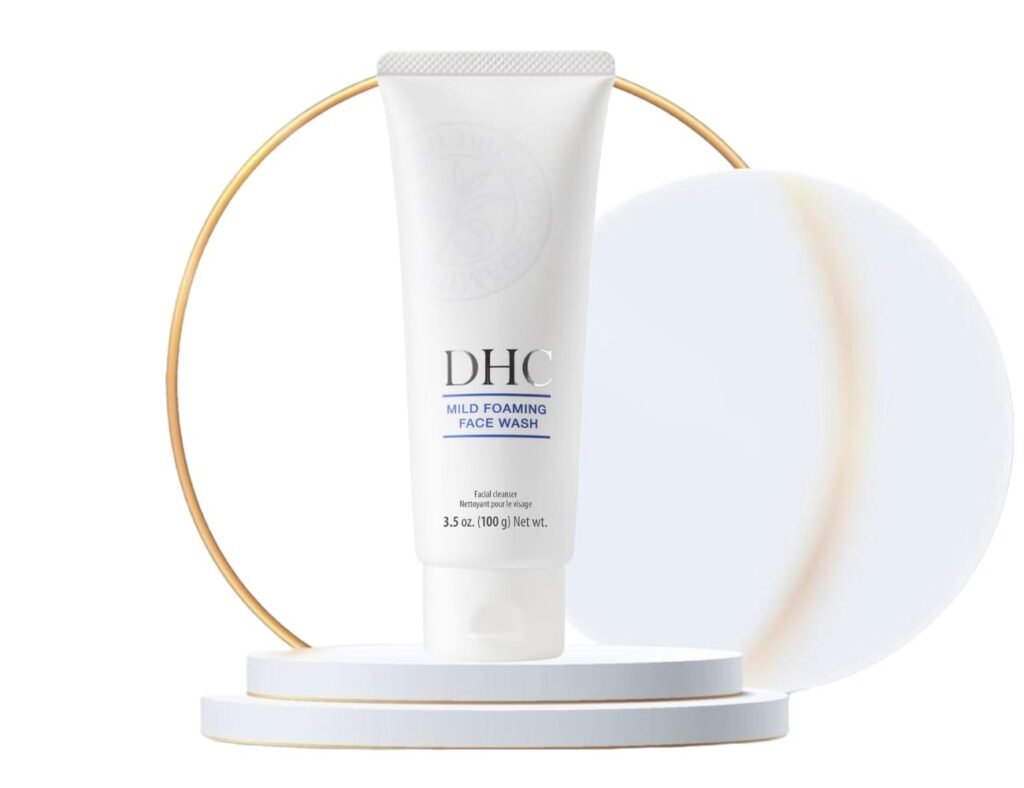 dhc mild foaming face wash